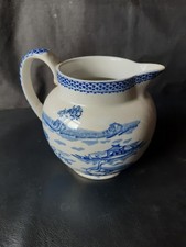 Burslem England "Clyde" Blue &