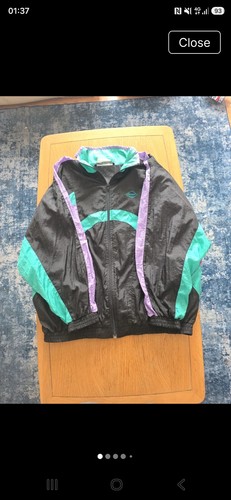 Vintage 90s shell suit jacket - 90s,
