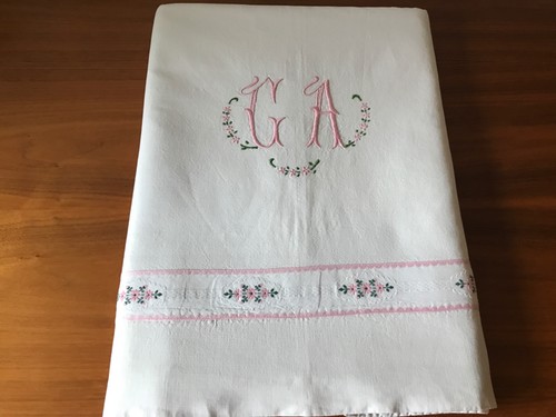 Vintage french metis linen - vintage, mix