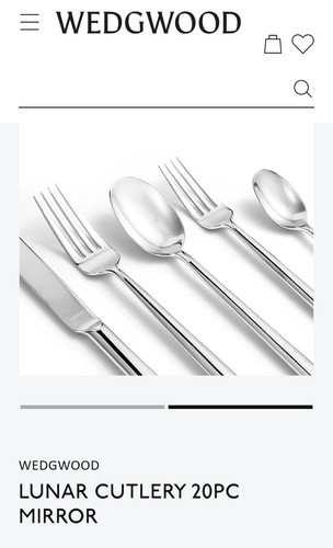 Wedgwood piece cutlery - piece,