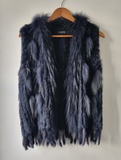 Vintage Womens Navy Real