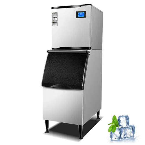 Commercial cube ice machine - ice,