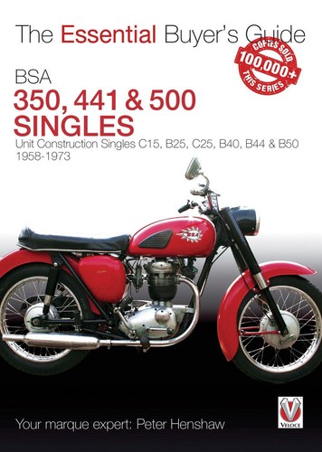 Bsa singles 250 500cc c15 - bsa, b25