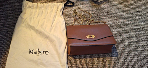 Mulberry brown pebbled leather - pebbled,
