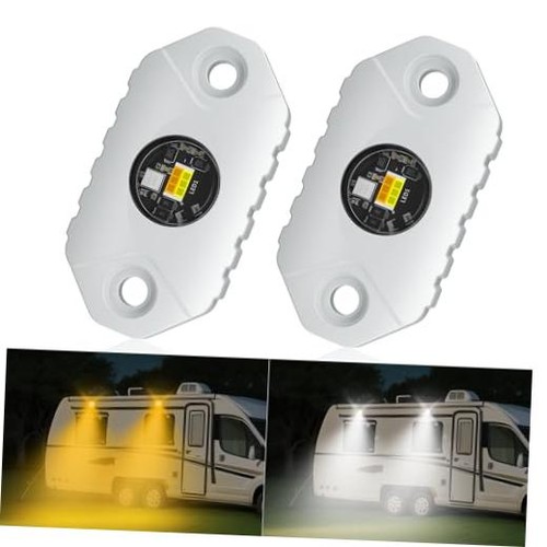 Exterior lights white - rv, amber