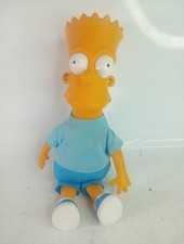Vintage 90’s The Simpsons Bart Simpson 11” Vinyl Head Plush Doll