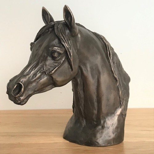 Bronze arab horse - arab,