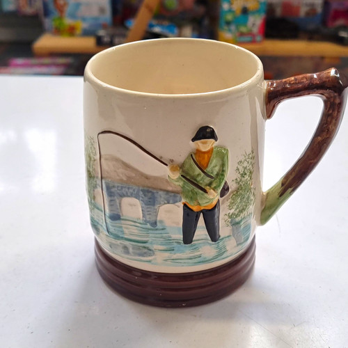 Keele pottery hand painted - keele,