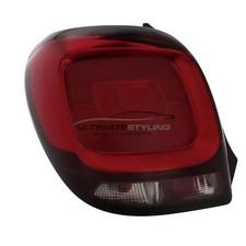 Rear Tail Light Citroen C1 2014-2022 With Bulbs & Bulb Holder Passenger Side
