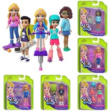 Polly Pocket 9 cm Active Pose Dolls (Choose from Polly, Lila, Shani & Nicolas)