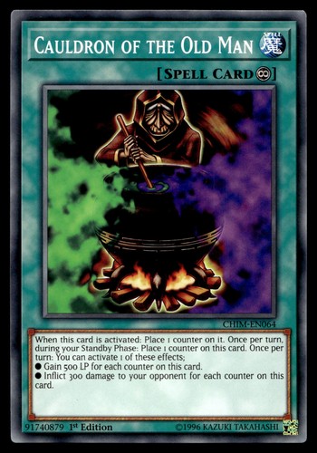 Cauldron the old man - of,