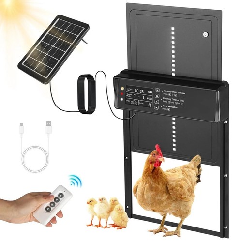 Automatic chicken coop door - automatic,