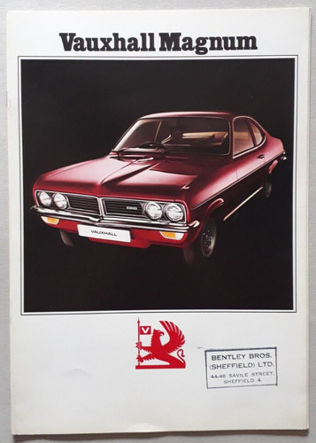 Vauxhall magnum brochure 1973 - vauxhall,