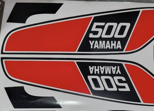 Yamaha xt500 1976 tank decals - xt500,
