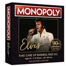 Monopoly Elvis 90th