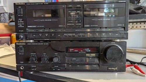 Technics x933 and - technics, su-x933