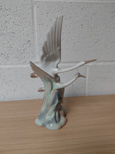 Vintage lladro nao cranes - vintage,