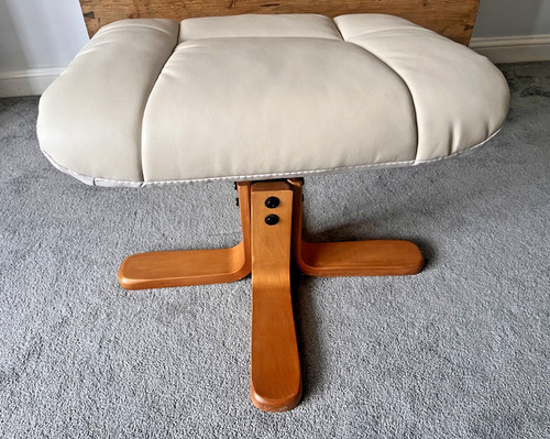 Vtg mid century foot - mid,