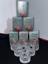 Set of 6 Stuart Crystal