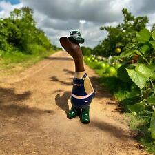 ChiselCraft Hand Carved Wooden Bamboo Root Duck Granddad Duck  Hand Painted
