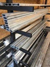 GALVANISED Steel BOX SECTION  20 25 30 40 50mm Bandsaw Cut - We can cut to order