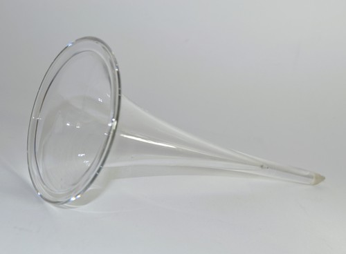 Antique epergne glass - glass, flute