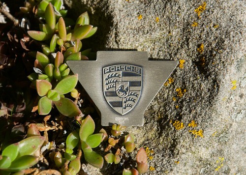 Vintage automobile car badge - car,