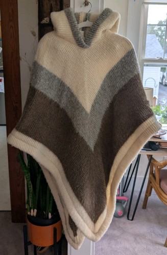 Icewool hooded poncho 100 - -, 100%