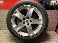 Peugeot 407 17” Cosmos Alloy Wheel & Tyre 215 55 ZR17 98W 4.49mm DV138-T10 04-11