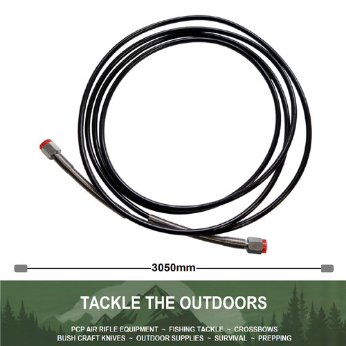 Air gun fill hose - hose, 3050mm