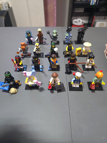 Lego ninjago movie minifigures - lego,