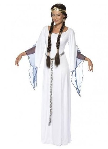 Ladies medieval lady white - ladies,