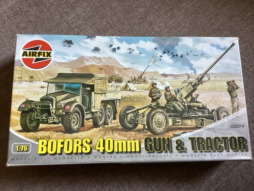 Airfix bofors 40mm gun - bofors,