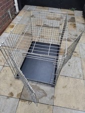 foldable dog crate .
