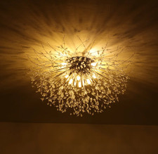 Dandelion 8-Light 70Cm Crystal