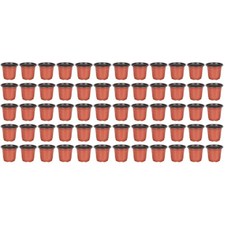  2 Pieces Two Tone Flower Pot Planter Plastic Garden