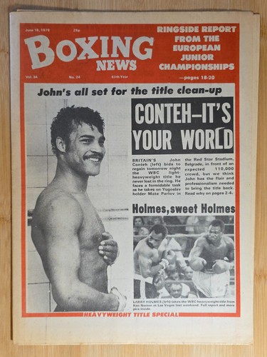 Boxing news magazine - -,