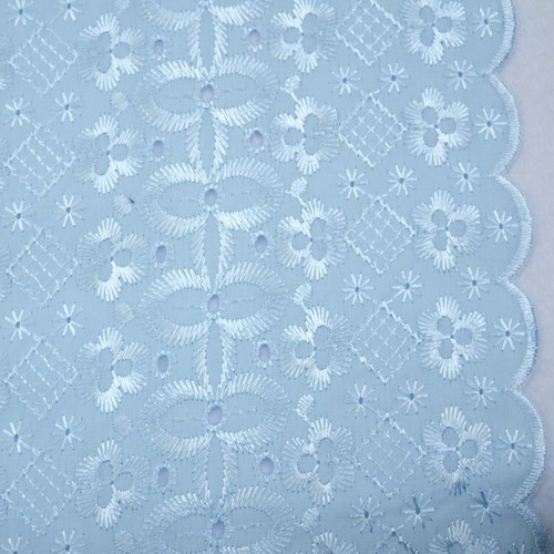 Poly cotton broderie anglaise - cotton,