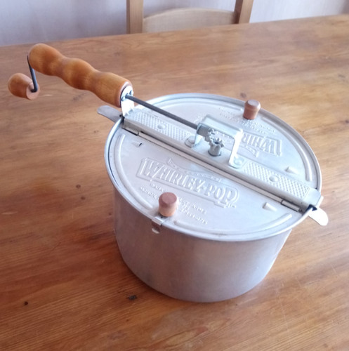 Whirley pop stove top popcorn