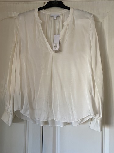 The white company ivory satin - white,