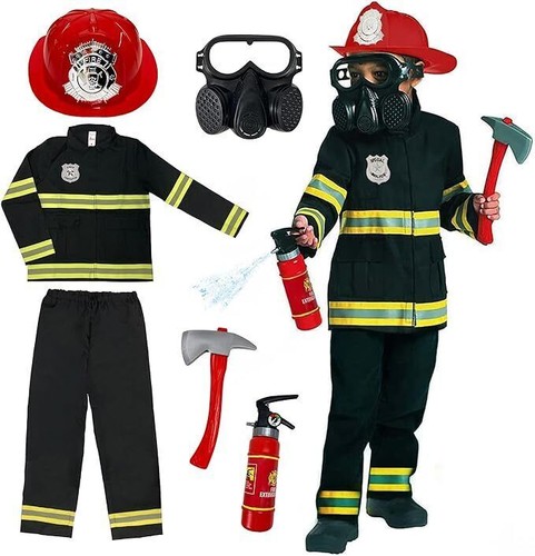Boys fireman fancy dress - boys,