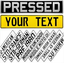 14Font Style Novelty Pressed