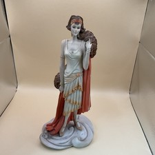 Coalport "Blanche" Roaring 20's Flapper/Art Deco Large Figurine 28cm Tall (H12)