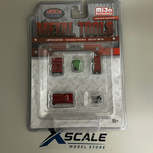 American diorama metal - american, 1/64