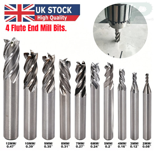 10pcs flute hss end - flute,