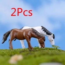 2 Pieces Horse Miniature