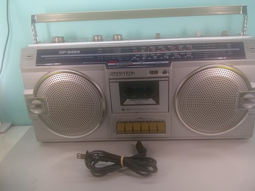 Vintage sharp gf5454 - gf5454, boombox