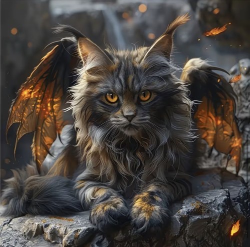 Maine coon devil - devil, to