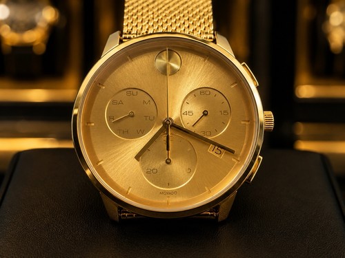 Movado bold gold men - movado, men's