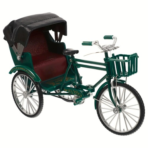 Antique bicycle old rickshaw